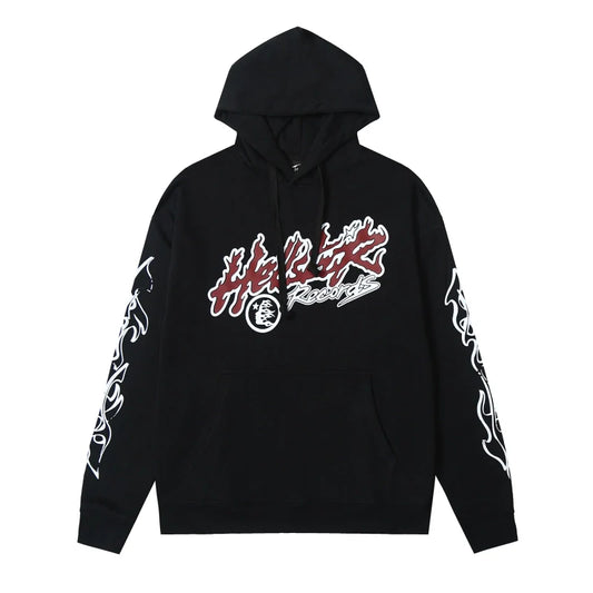 Hellstar Records Hoodie Black