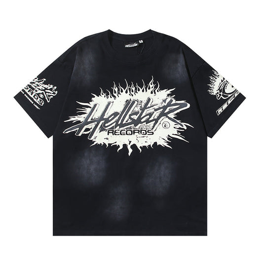 Hellstar Records T-Shirt Black/White
