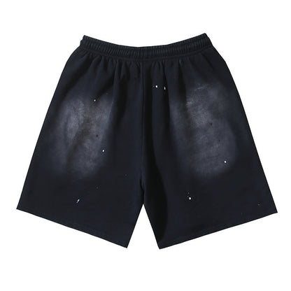 Hellstar Flame Shorts Black