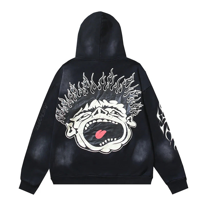Hellstar Records Hoodie Black